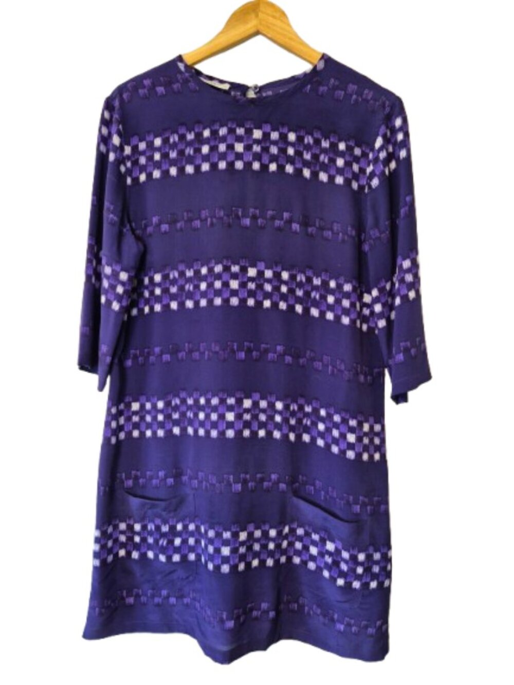 Equipment Femme Aubrey 100% Silk Shift Dress Size Medium